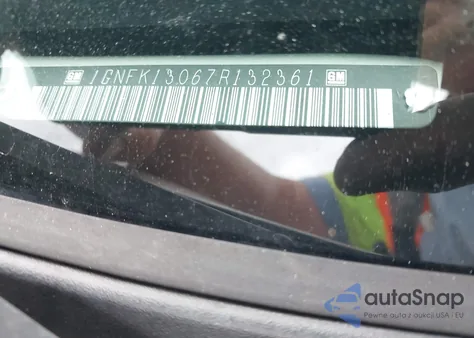 2007 Chevrolet Tahoe Lt from USA, damaged, VIN 1GNFK13067R132361